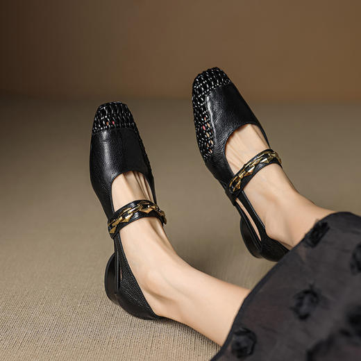 Echo&yolo软皮单鞋｜明星奢牌“姐妹鞋”，柔软真皮、浪漫设计 商品图3