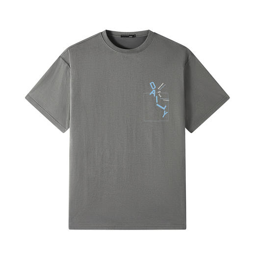 GXG男装【坠落口袋】25夏季时尚创意设计凉感透气男式休闲短袖T恤K&C 商品图4