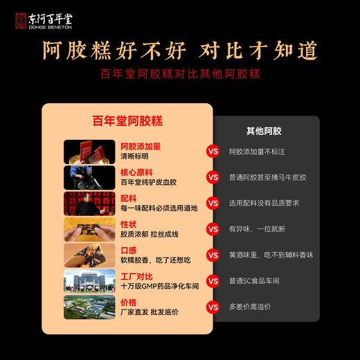 赠送礼袋【每天四片！养出元气好状态】即食阿胶糕礼盒玫瑰阿胶固元糕驴皮女性滋补品即食阿胶糕伴手礼，滋养加倍，1片顶3片。ry 商品图3