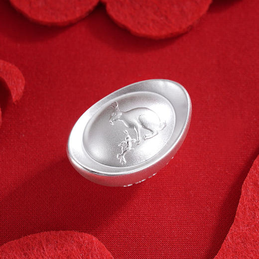 子佩集S999银【生肖】元宝【ZXFYB-50】原创作品十二生肖-实心50g2507 商品图11