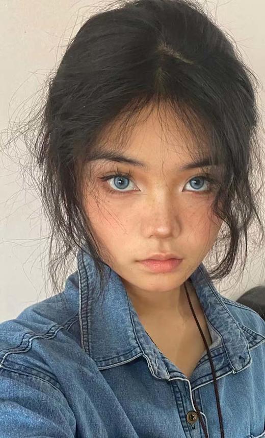 narscolor 半年抛  天使冰蓝  直径14.5mm 商品图3