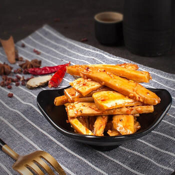 川奈良品 内蒙特产 麻香辣牛板筋休闲零食品铺子牛肉熟食小吃400g散装称重 /休闲食品 /肉类零食 /牛肉类 商品图1