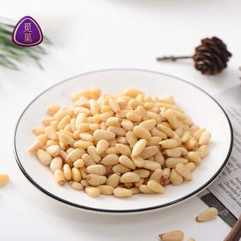 觅菓（miguo）当季新货东北长白山红松子仁大颗手剥松子仁健康炒货坚果零食400g /休闲食品 /坚果炒货 /松子 商品图3