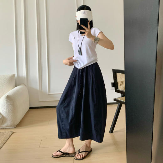 气球裙 | 高级氛围感慵懒“伞”型，视觉显高显瘦，透气凉爽，丝滑垂坠（3-5天发出） 商品图2