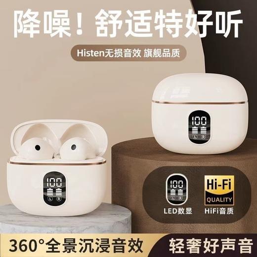 【柏林之声 挂耳式蓝牙耳机】立体环绕高清通话降噪长续航 商品图0