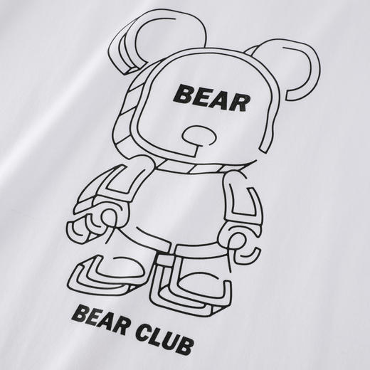 GXG男装【纯棉】夏季时尚卡通印花情侣款百搭圆领短袖T恤K&C 商品图10