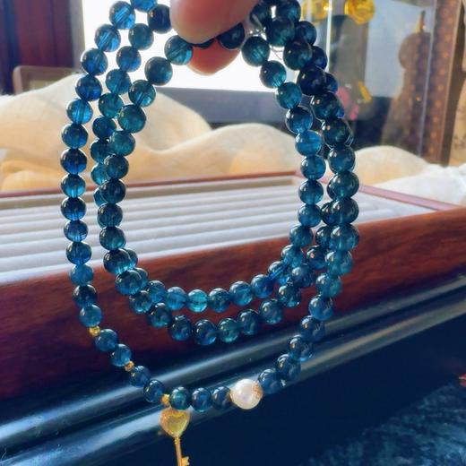 5mm多圈蓝碧玺手串 商品图3