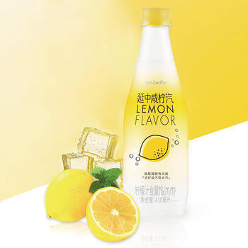 延中 咸柠汽 柠檬味盐汽水 饮料 410ml*12瓶 整箱 /水饮冲调 /饮料 /碳酸饮料 商品图0