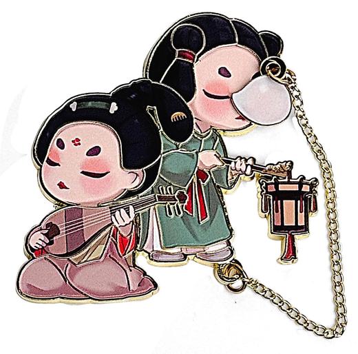 唐风仕女冰箱贴丨金属可移动 唐风喵影/唐韵琴梦 商品图1