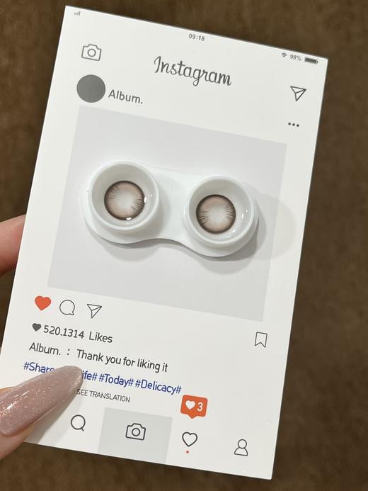 Sincecon日抛·发光美式/明星色号/头号星探·14.5mm大着色·一盒十片装 商品图2