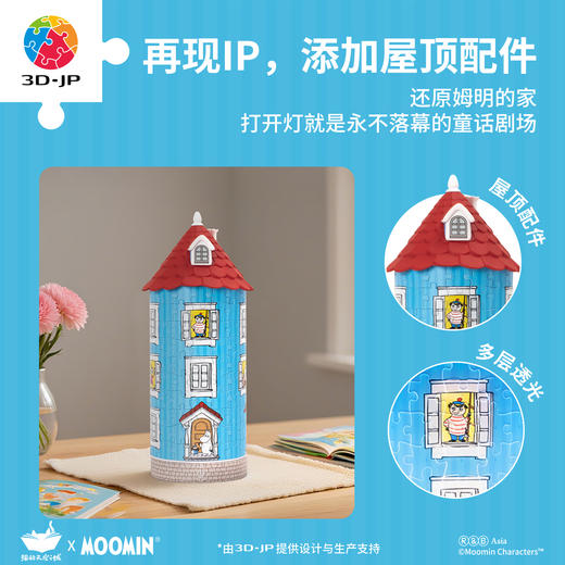 160片 柱灯拼图 JB1021 MOOMIN姆明系列-Sweet Home 商品图1