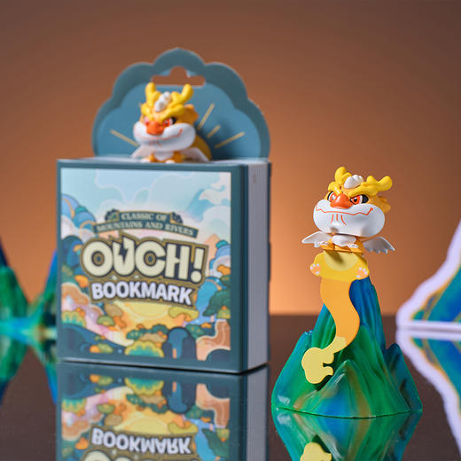 ouch书签丨山海经系列 比翼鸟 / 貔貅 / 帝江 / 九尾狐 / 白泽 / 应龙 商品图6