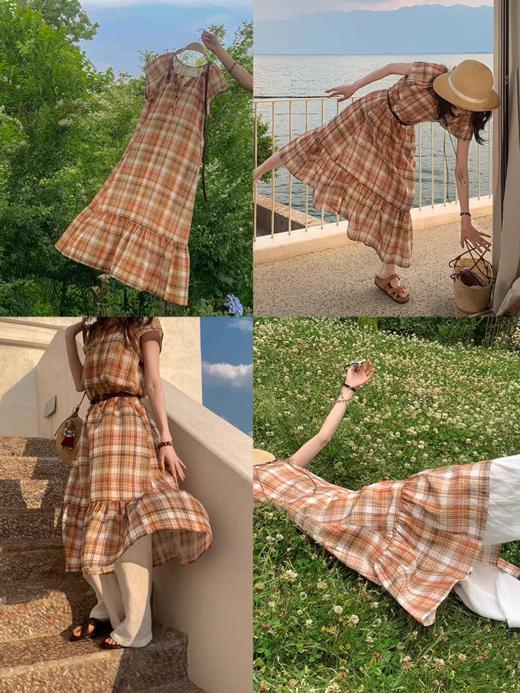 浮生八记/25A043/星飘带蛋糕连衣裙 商品图3