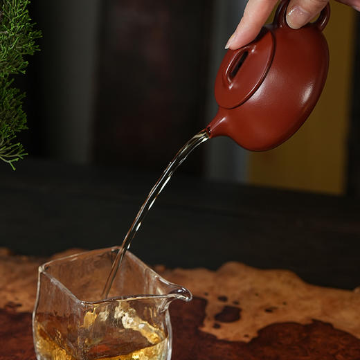 龙德堂陶艺 汤宣武制 《镜瓢》原矿大红袍 140cc 库存请咨询客服 商品图4