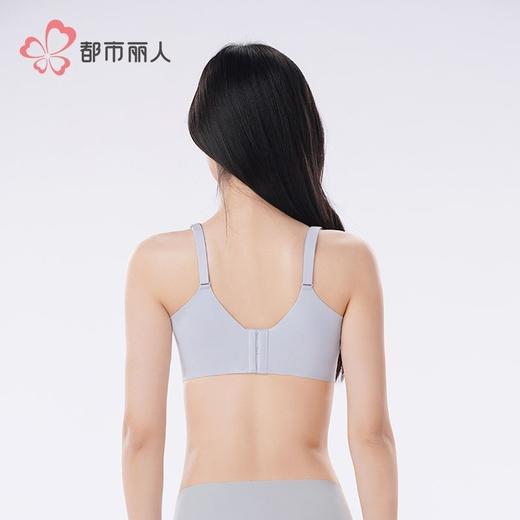 都市丽人女士内衣蕾丝内衣无尺码内衣文胸无钢圈三排四扣LBH66N 商品图3