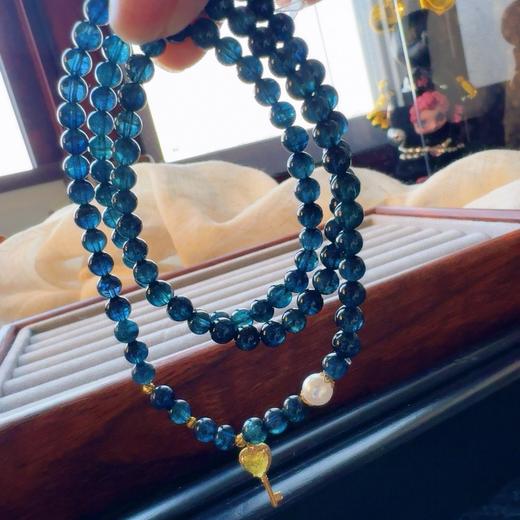 5mm多圈蓝碧玺手串 商品图5