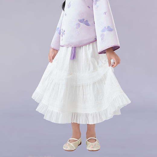 笛莎Deesha观山见女童半裙2025秋季女童半裙 商品图1