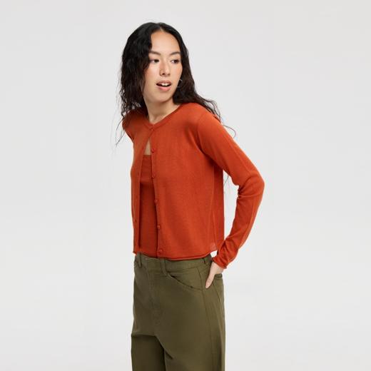 oneup羊毛吊带开衫两件套 商品图3