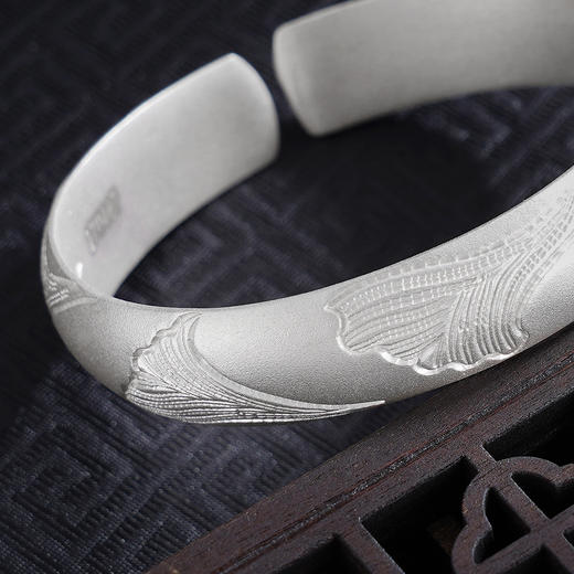 【杏运随心】子佩集S999手工银手镯原创设计【55071148】2506 商品图5