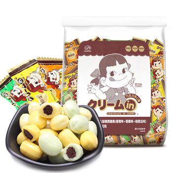 不二家 巧克力夹心糖 500g(约115颗) 儿童糖果 喜糖 休闲零食 零食 礼物 /休闲食品 /糖果 /硬糖 商品图3