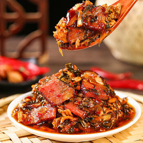 辣小董腊肉外婆菜288g湖南特产下饭菜拌饭拌面即食萝卜干酱腌菜咸菜榨菜 /粮油调味 /调味品 /榨菜/酱腌菜