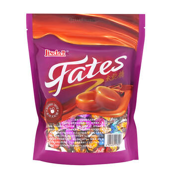 锦大多彩太妃糖 500g/袋装 喜糖 软糖 婚庆招待糖 糖果 休闲零食 /休闲食品 /糖果 /软糖 商品图4