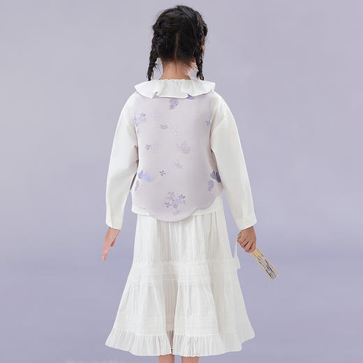 笛莎Deesha观山见女童马甲2025秋季女童马甲 商品图4