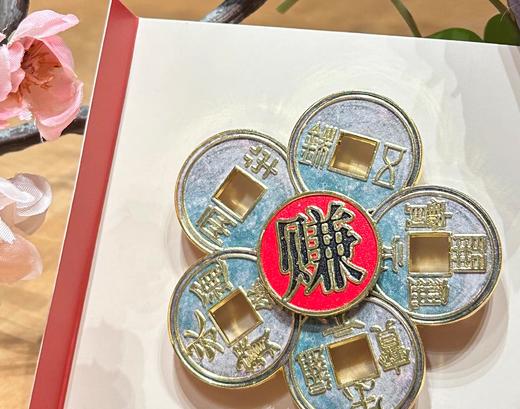 冰箱贴丨转转系列 西安“赚钱花”金属冰箱贴 商品图2