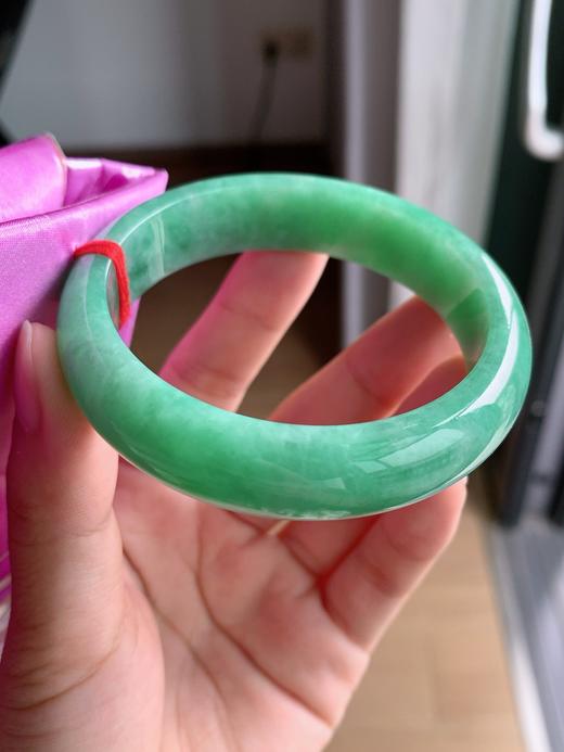 57圈口正圈翡翠手镯 商品图5