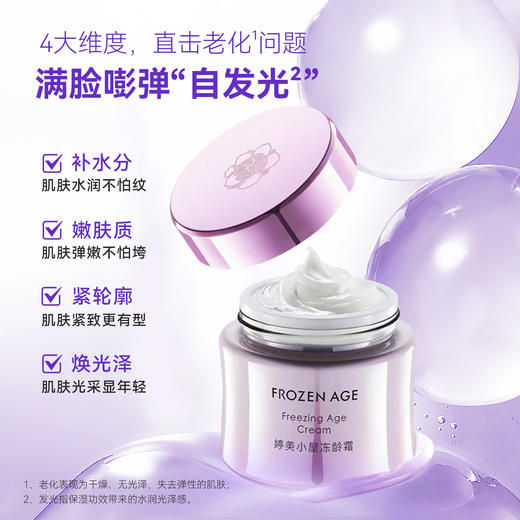 婷美小屋冻龄面霜紧致抗皱抗老补水保湿女秋冬季50g 商品图2