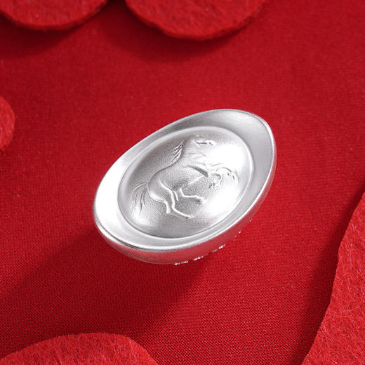 子佩集S999银【生肖】元宝【ZXFYB-50】原创作品十二生肖-实心50g2507 商品图9