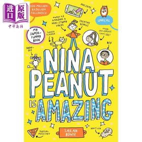 【中商原版】大冒险家妮娜1 Nina Peanut Is Amazing 英文原版 儿童漫画图画小说 温暖又不落俗套的幽默全彩画面 进口学乐童书