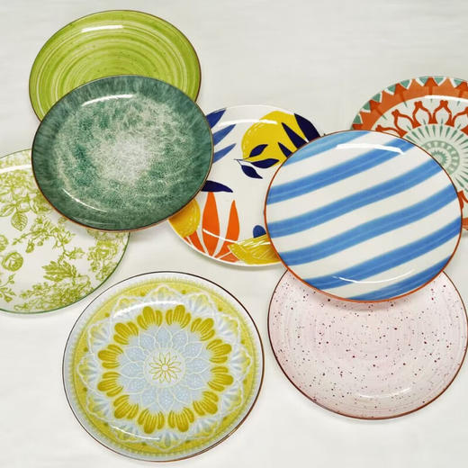 【Trees&wind油画艺术餐盘】 食品级釉下彩工艺 匠人手工打磨 商品图3