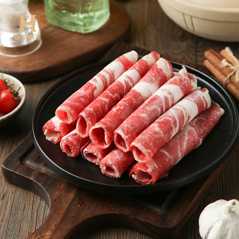 海企肉食安格斯谷饲牛上脑卷1kg