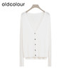 oldcolour商场同款夏款V领时尚百搭短外套女GP21054751 商品缩略图0