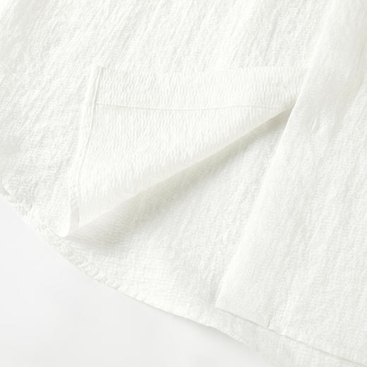 GXG男装【褶皱肌理】25夏季日常翻领休闲户外通勤男式短袖衬衫K&C 商品图14