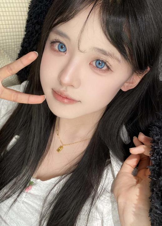 narscolor 半年抛  天使冰蓝  直径14.5mm 商品图9