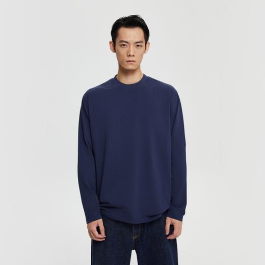 oneup索罗娜抑菌圆领长袖T恤 商品图1