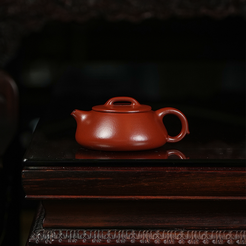 龙德堂陶艺 汤宣武制 《镜瓢》原矿大红袍 140cc 库存请咨询客服