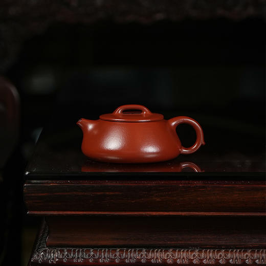 龙德堂陶艺 汤宣武制 《镜瓢》原矿大红袍 140cc 库存请咨询客服 商品图0
