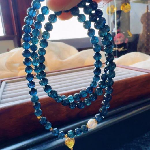 5mm多圈蓝碧玺手串 商品图6