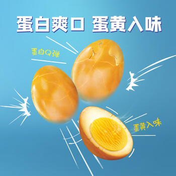 无穷盐焗鸡蛋 爆爆蛋卤蛋泡面搭档休闲零食早餐食品300g/12小包 /休闲食品 /蛋类制品 /鸡蛋类 商品图0
