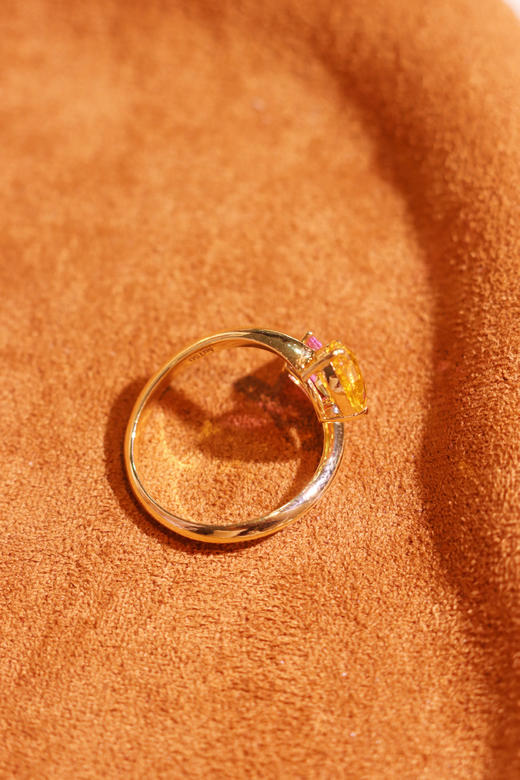 【梁小姐彩宝】18K金斯里兰卡蓝宝石双石款戒指1.95克拉（3-5天左右） 商品图7