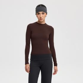 oneup塑形弹力裸感修身长袖