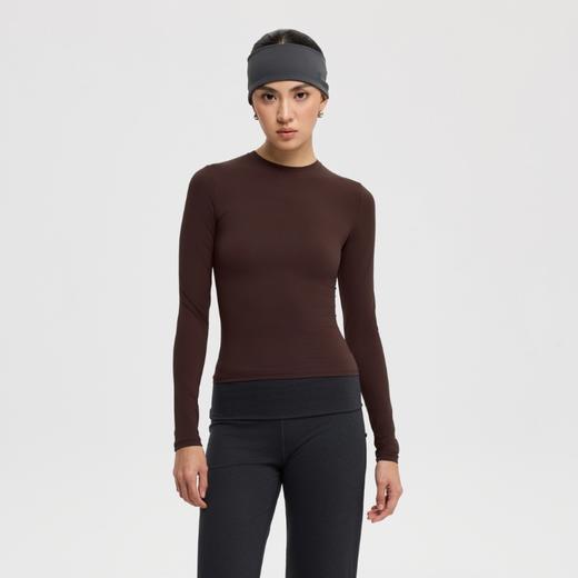 oneup塑形弹力裸感修身长袖 商品图0