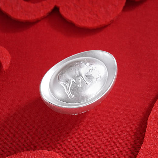 子佩集S999银【生肖】元宝【ZXFYB-50】原创作品十二生肖-实心50g2507 商品图3