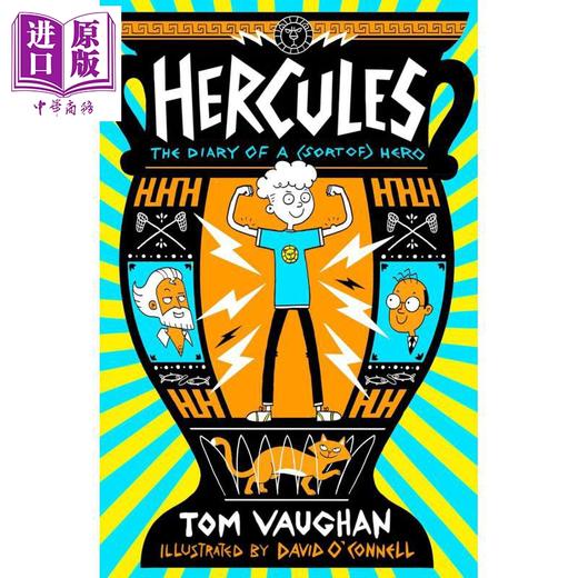 【中商原版】赫拉克勒斯 英雄日记 Hercules 1 Hercules the Diary of a (Sort of) Hero 英文原版 插图丰富的幽默小说故事 商品图0