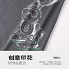 GXG男装【滑板兔子】25夏季时尚手绘宽松圆领男式重磅纯棉短袖t恤K&C 商品缩略图8