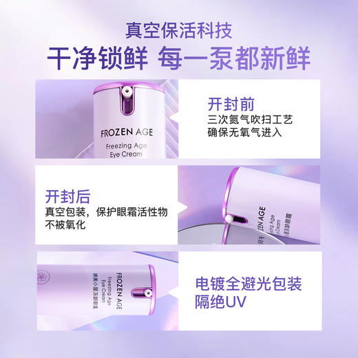 婷美小屋冻龄眼霜去淡化黑眼圈细纹眼袋紧致抗皱15g 商品图1