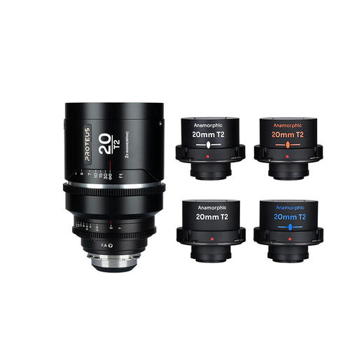 LAOWA老蛙  Proteus海神系列专业级s35画幅2X变形宽银幕电影镜头一拖三版本 商品图13